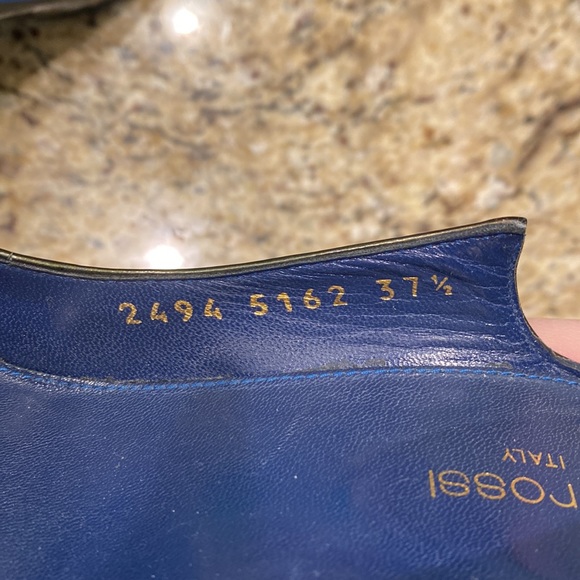 Deep Forest Green Sergio Rossi Heels w Side Cutouts - Picture 5 of 7